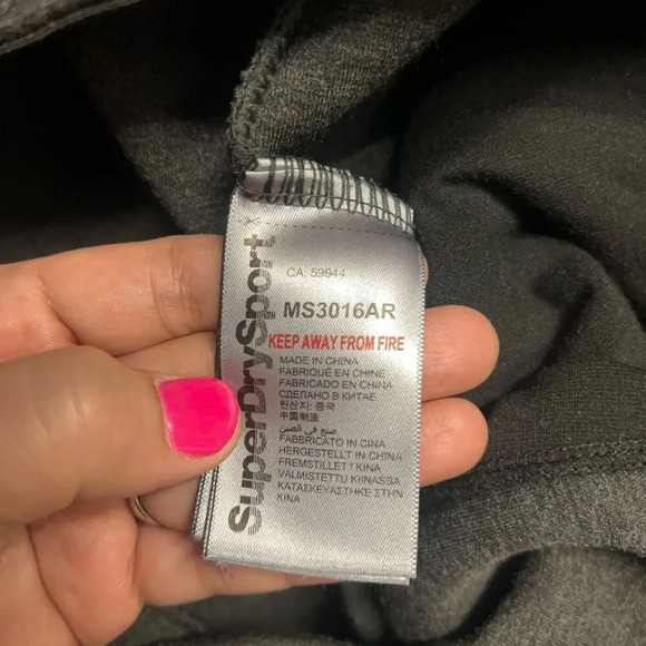 Superdry Gym Tech Stretch Joggers Mens Large Athletic Streetwear Sports Cozy - Picture 12 of 16